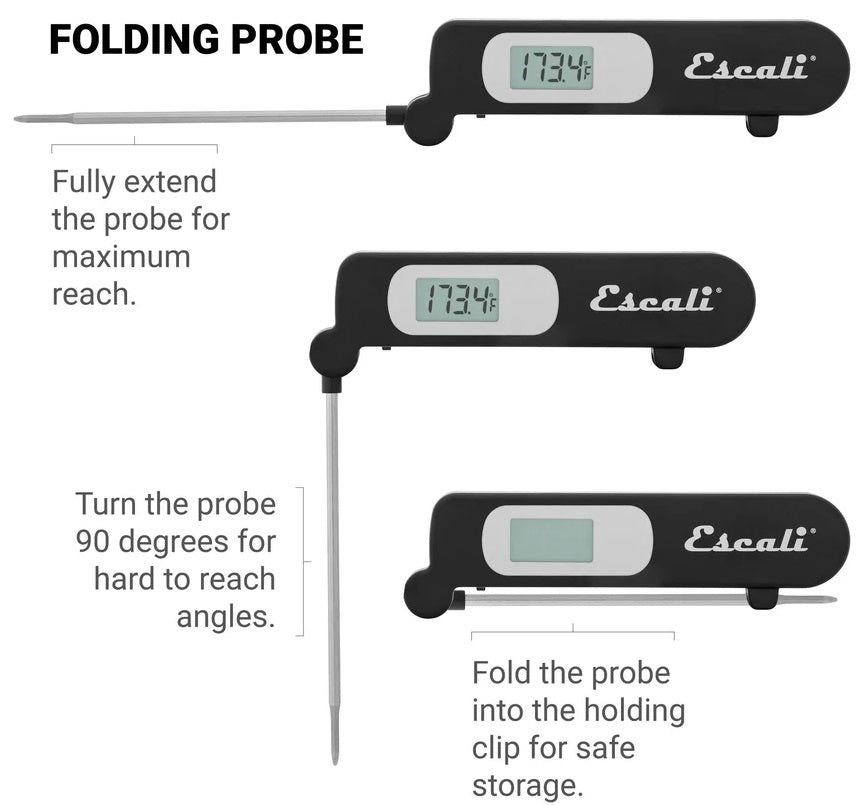 Escali Folding Digital Thermometer