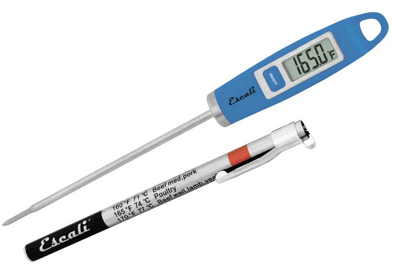 Escali Gourmet Digital Thermometer Blue