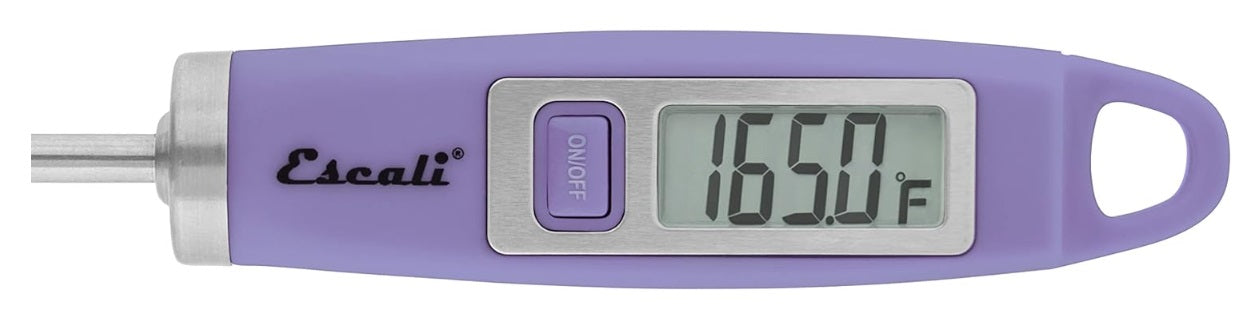 Escali Gourmet Digital Thermometer Purple