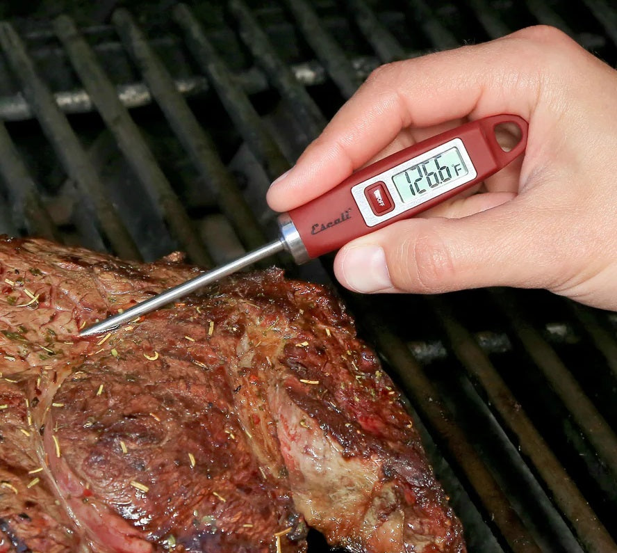 Escali Gourmet Digital Thermometer Red