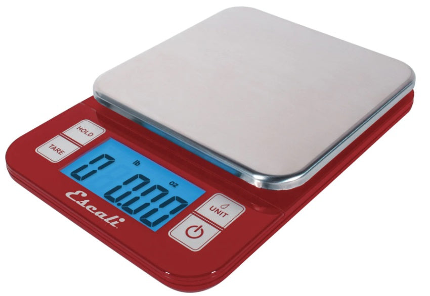 Escali Nutro Red Digital Kitchen Scale