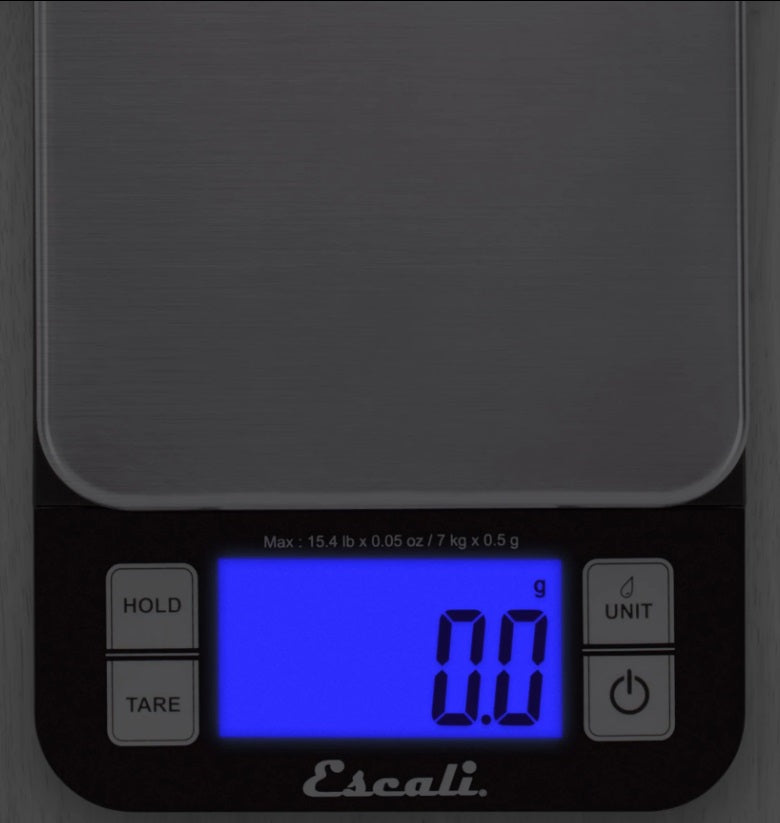 Escali Nutro Red Digital Kitchen Scale