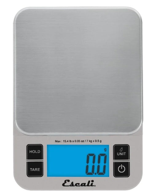 Escali Nutro Silver Digital Kitchen Scale