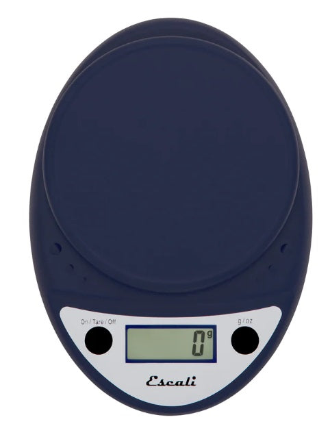 Escali Primo Digital Kitchen Scale Royal Blue