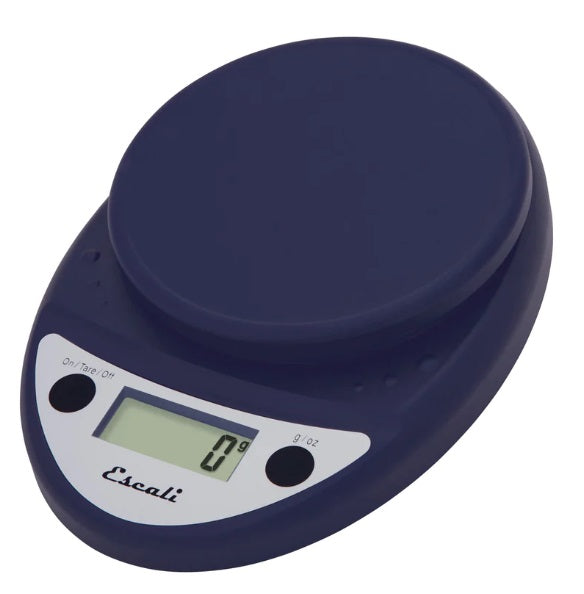 Escali Primo Digital Kitchen Scale Royal Blue