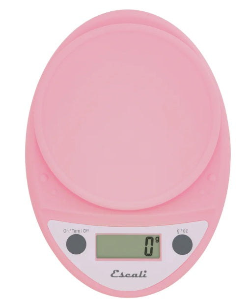 Escali Primo Digital Kitchen Scale Soft Pink