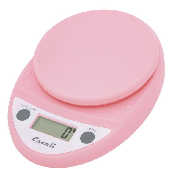 Escali Primo Digital Kitchen Scale Soft Pink