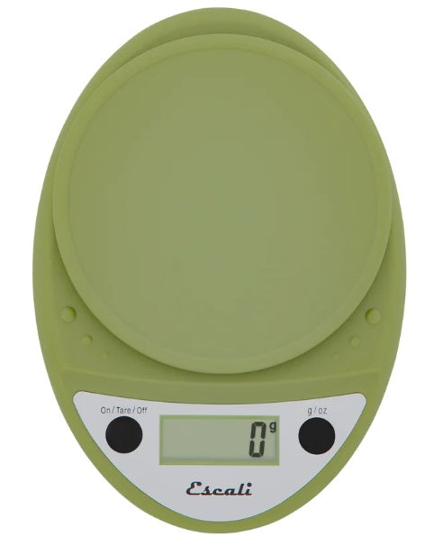 Escali Primo Digital Kitchen Scale Tarragon Green