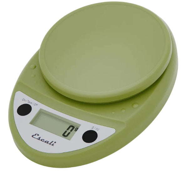 Escali Primo Digital Kitchen Scale Tarragon Green