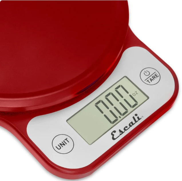 Escali Telero Red Digital Kitchen Scale