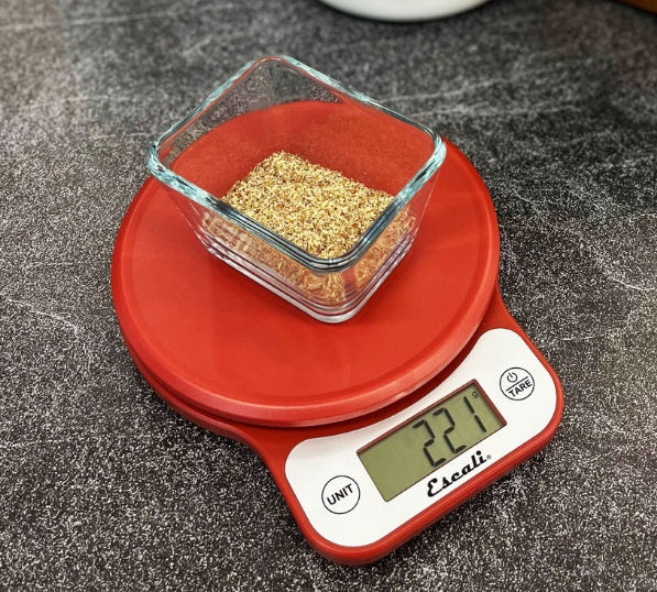 Escali Telero Red Digital Kitchen Scale