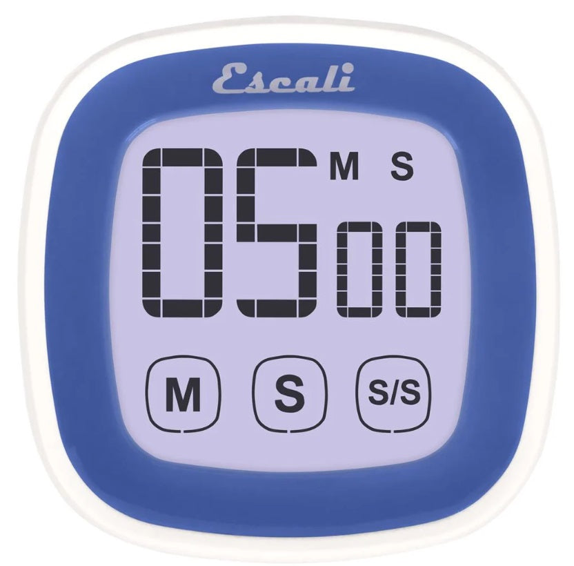 Escali Touch Screen Digital Timer Blue