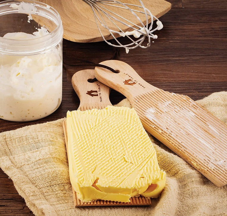 Farm To Table Butter Making Paddles