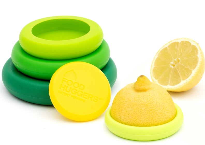 Food Huggers Silicone Food Huggers &amp; Savers Spring