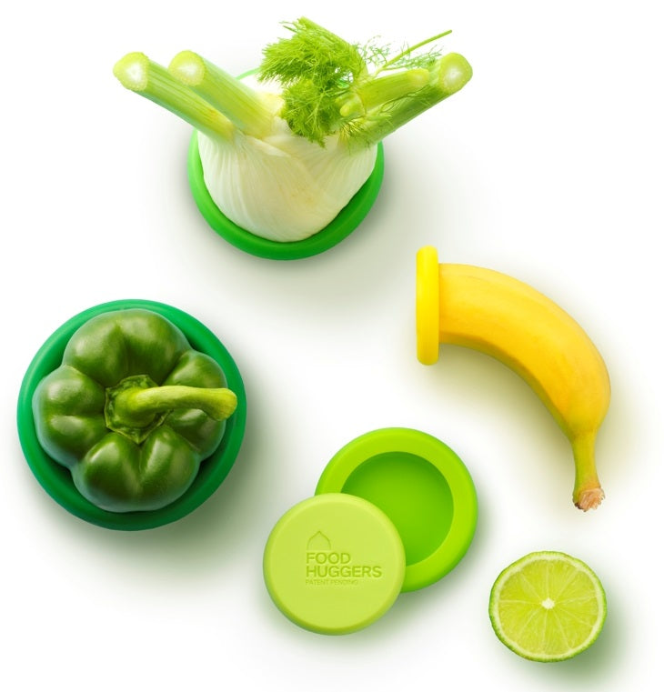 Food Huggers Silicone Food Huggers & Savers Spring