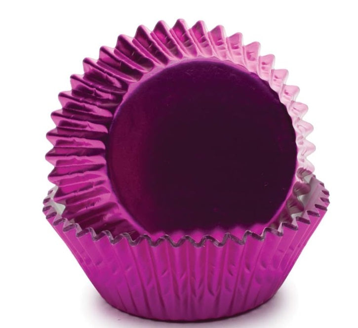 Fox Run Hot Pink Foil Baking Cups Set of 32