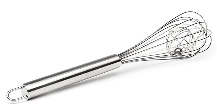 Fox Run Stainless Steel Basket Cage Whisk 12"