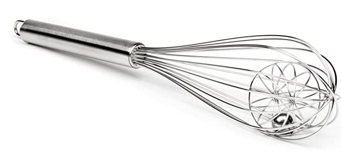 Fox Run Stainless Steel Basket Cage Whisk 12"