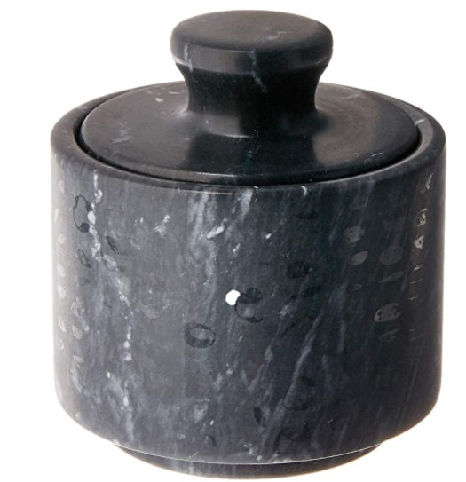 Fox Run Black Marble Salt Cellar