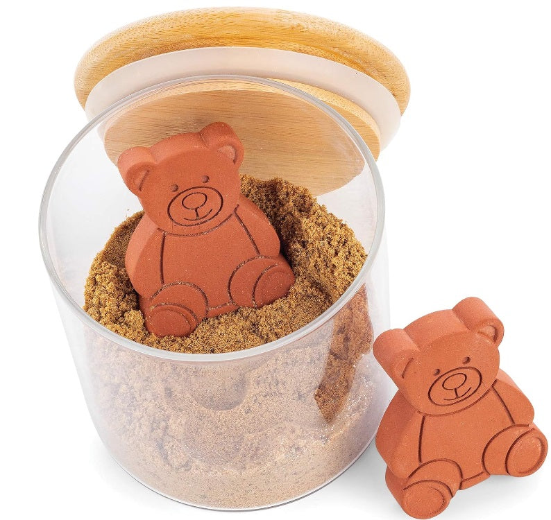 Fox Run Brown Sugar Bear Keeper & Saver Set of 2