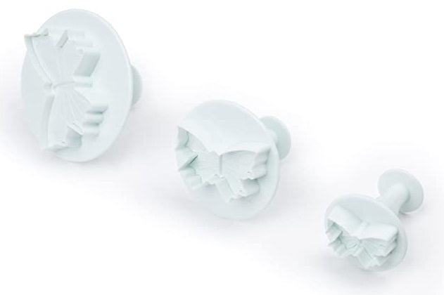 Fox Run Butterfly Fondant Plunger Cutter Set