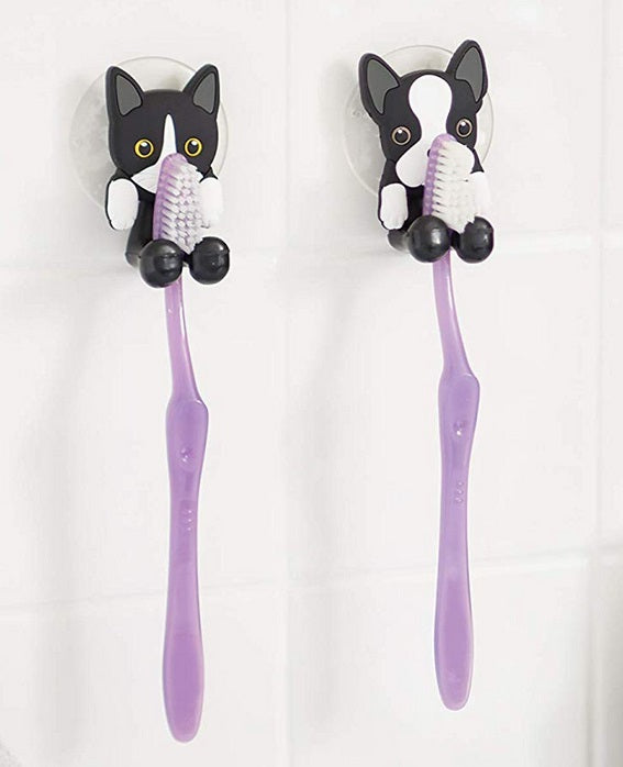 Fox Run Dog &amp; Cat Toothbrush Holders