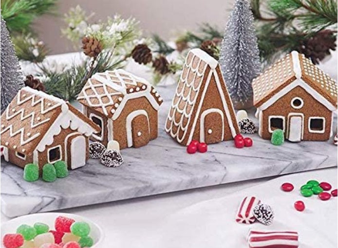 Fox Run Gingerbread House Christmas Village Set