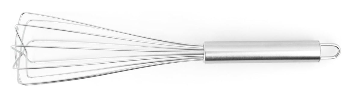 Fox Run Stainless Steel Flat Sauce & Roux Whisk