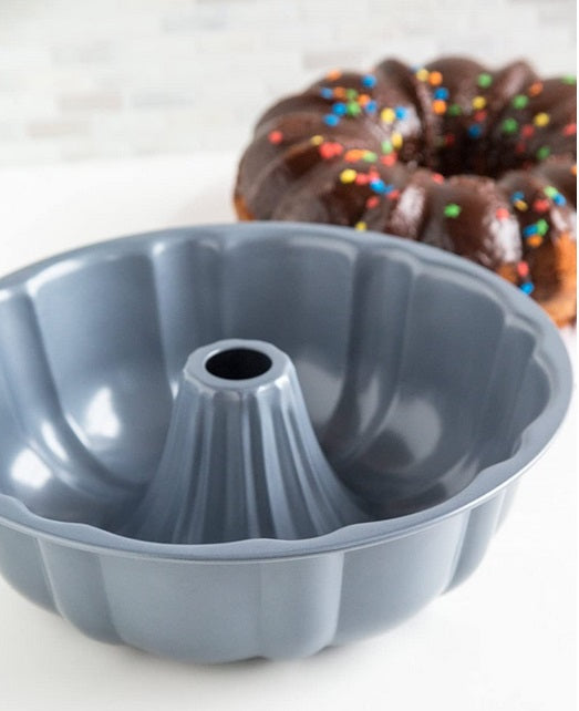 Fox Run Fluted Cake Pan with Center Tube