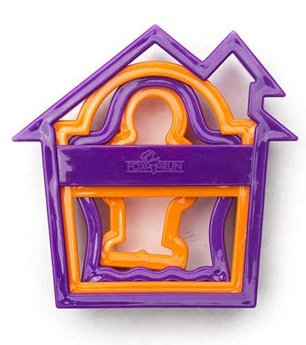 Fox Run Haunted House Halloween Cookie Cutter Set