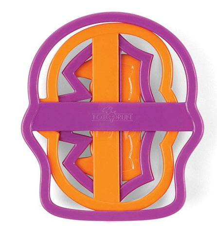 Fox Run Skull Halloween Cookie Cutter Set