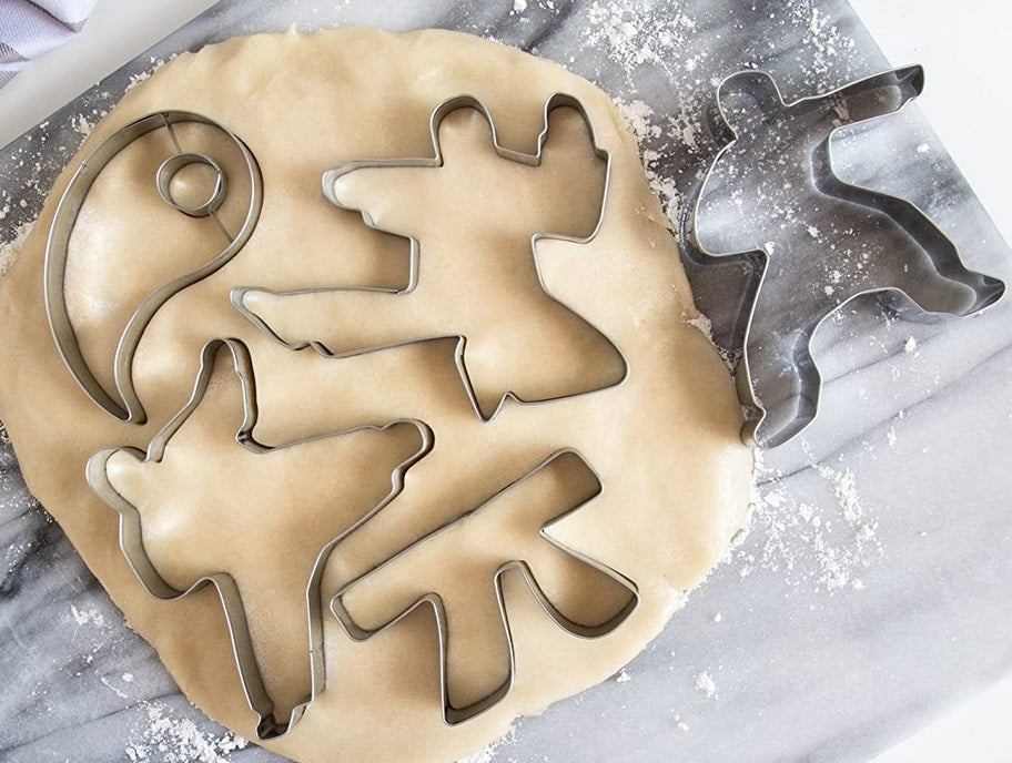 Fox Run Karate Cookie Cutter Set