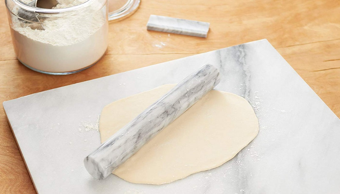 Fox Run White Marble French Rolling Pin