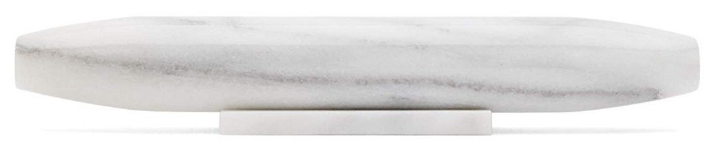 Fox Run Tapered White Marble French Rolling Pin