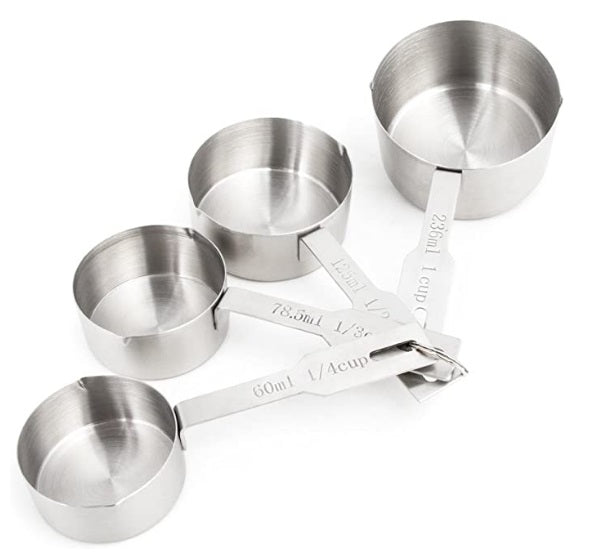 Fox Run Stainless Steel Measuring Cup Set