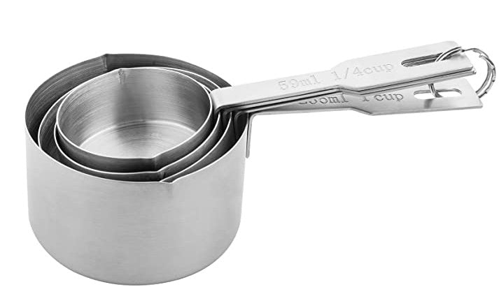 Fox Run Stainless Steel Measuring Cup Set