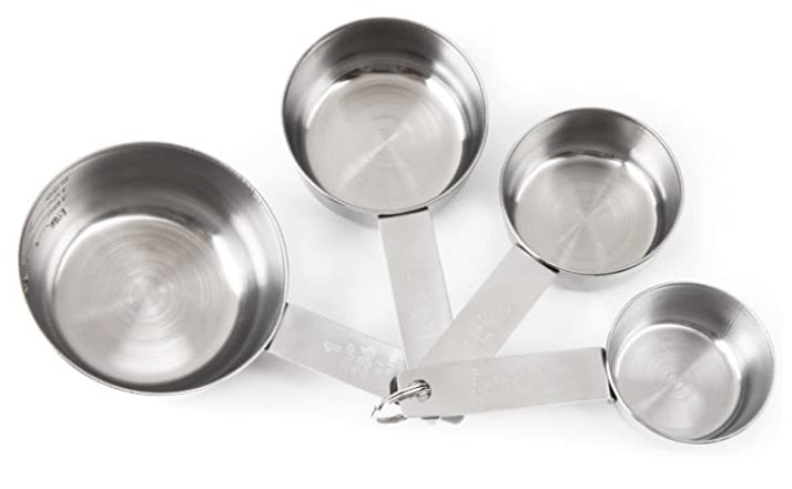 Fox Run Stainless Steel Measuring Cup Set of 4