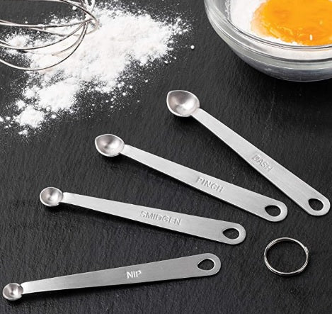 Fox Run Pinch Smidgen Dash Measuring Spoon Set