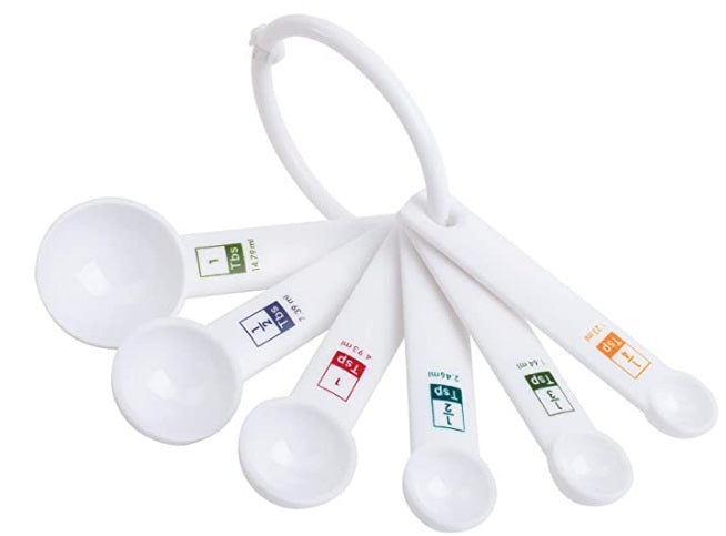 Fox Run White Measuring Spoon Set