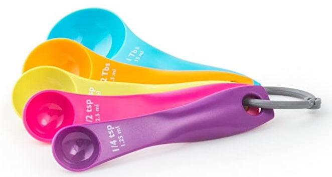 Fox Run Colored Measuring Spoon Set