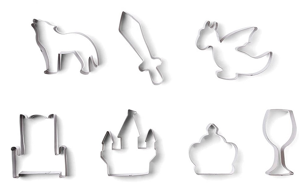 Fox Run Medieval Cookie Cutter Set