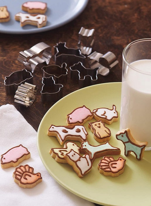 Fox Run Mini Animal Cookie Cutter Set