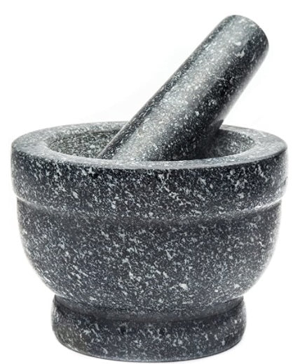 Fox Run Black Granite Mortar &amp; Pestle