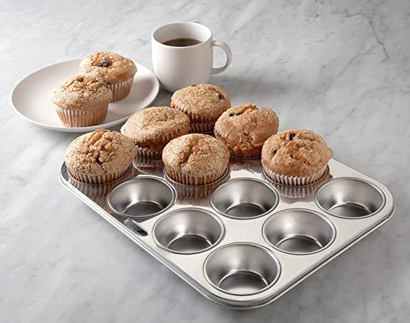 Fox Run Stainless Steel Muffin Pan