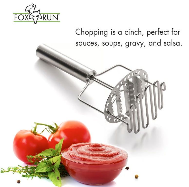 Fox Run Multi Level Stainless Steel Masher