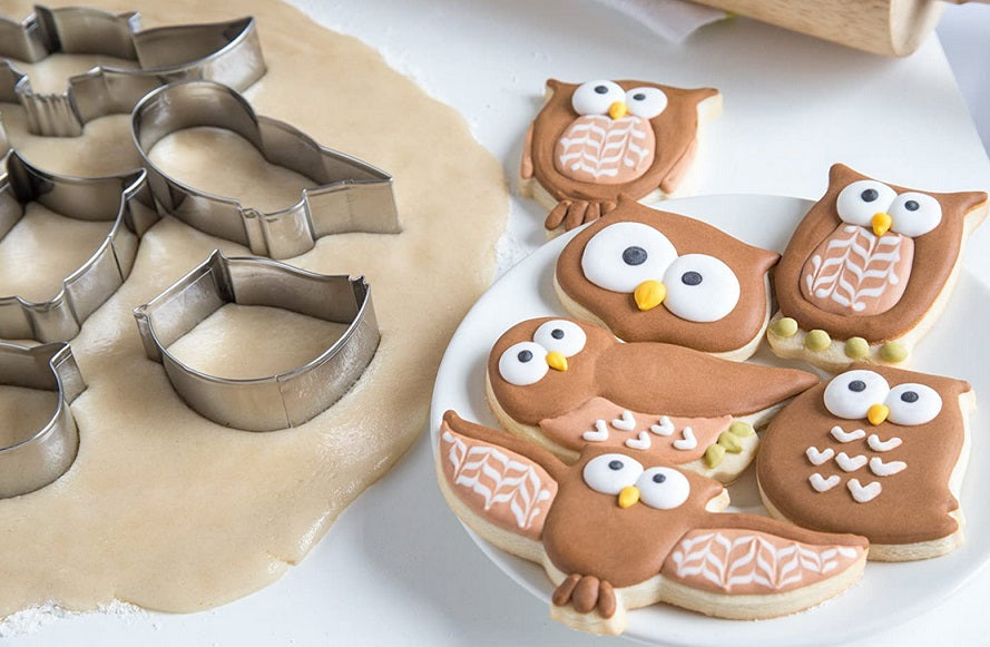 Fox Run Owl Cookie Cutter Set