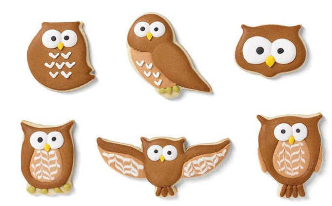 Fox Run Owl Cookie Cutter Set