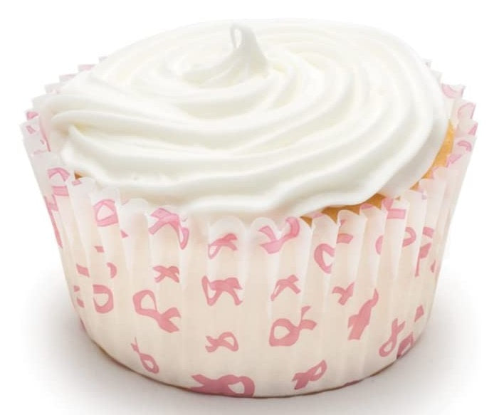 Fox Run Pink Ribbon Baking Cup Set of 75