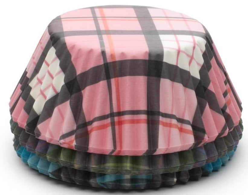 Fox Run Plaid Baking Cup Set of 75