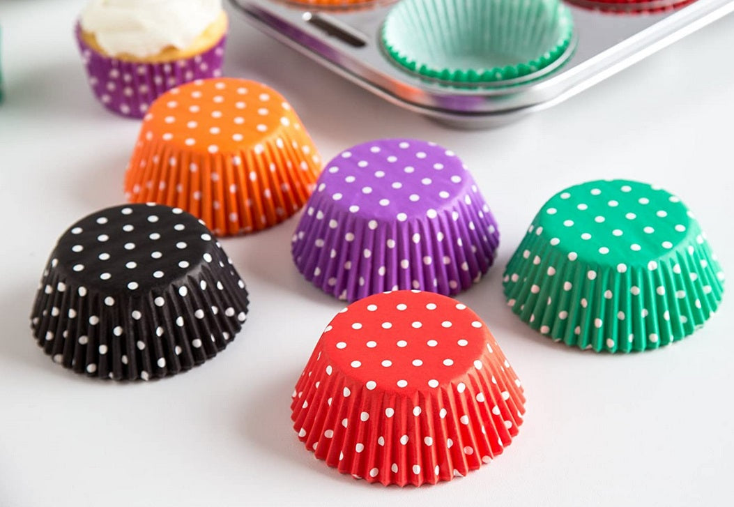 Fox Run Polka Dot Baking Cup Set of 300